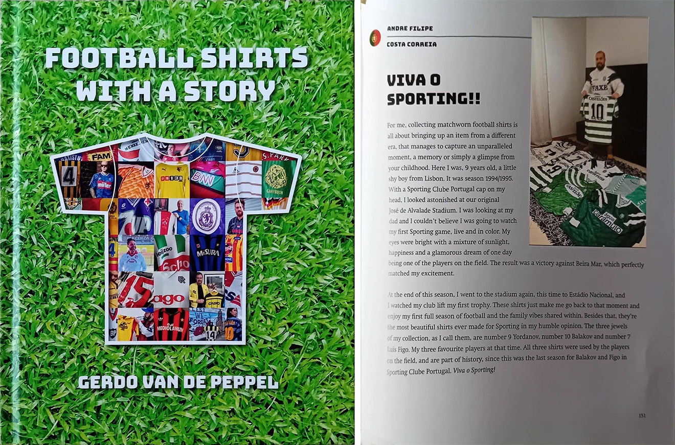 Livro Football Shirts with a Story de Gerdo van de Peppel