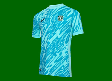 2024/25. Camisola de guarda-redes verde agua