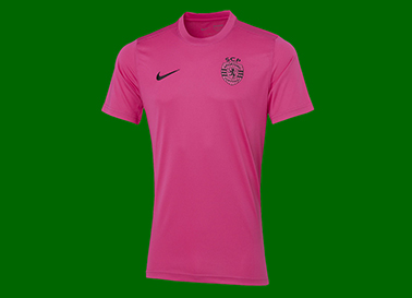 2024/25. Camisola alternativa cor-de-rosa, edio especial usada pelo futebol e modalidades do Sporting em outubro de 2024 para sensibilizar para a preveno do cancro da mama