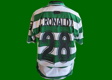 cristiano ronaldo sporting jersey